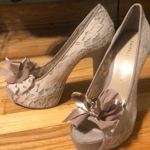 Chinese Laundry Lace heels